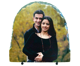 Stone Plaque on Stands - STONE02