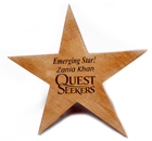 Laser engraved plaque-1088 SM