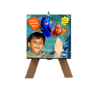Custom Printed Ceramic Tile with Wooden Easel-ET-44