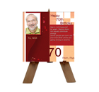 Custom Printed Ceramic Tile with Wooden Easel-ET-66
