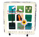 Photo Stone Plaque with Stands - STONE08
