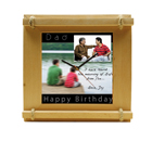 Photo Frame Square Dial Wall Clock-SQC1