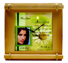 Photo Frame Square Dial Wall Clock-SQC1
